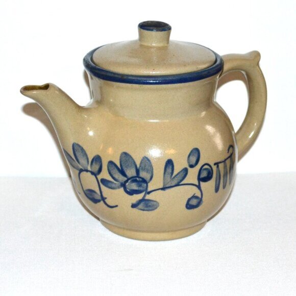 Beaumont Brothers Pottery Salt Glazed Teapot Kitchen Decor - Picture 2 of 9